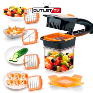 Cortador de Frutas y Verduras Nicer Dicer Acero Inoxidable