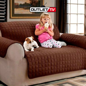 Protector de Sofá Muebles 2 puestos Perros Gatos Forro