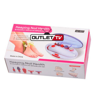 Set de Manicura Electrico con 6 Cabezales