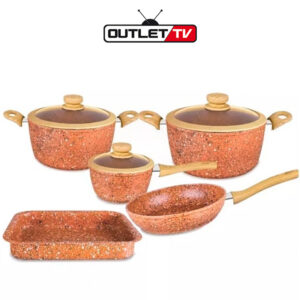 Set de Ollas en Eco Granito 8 Piezas Schaffhausen